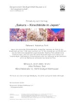 Vortrag: Sakura – Kirschblüte in Japan