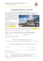 Flughafenführung fly STR