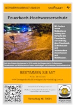 7. Bürgerhaushalt: Feuerbach-Hochwasserschutz