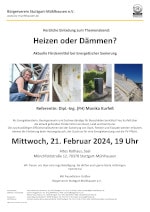 Themenabend: Heizen oder Dämmen?