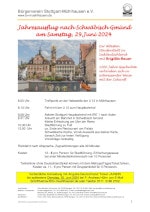Jahresausflug nach Schwäbisch Gmünd