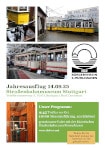 Jahresausflug Straßenbahnmuseum Stuttgart